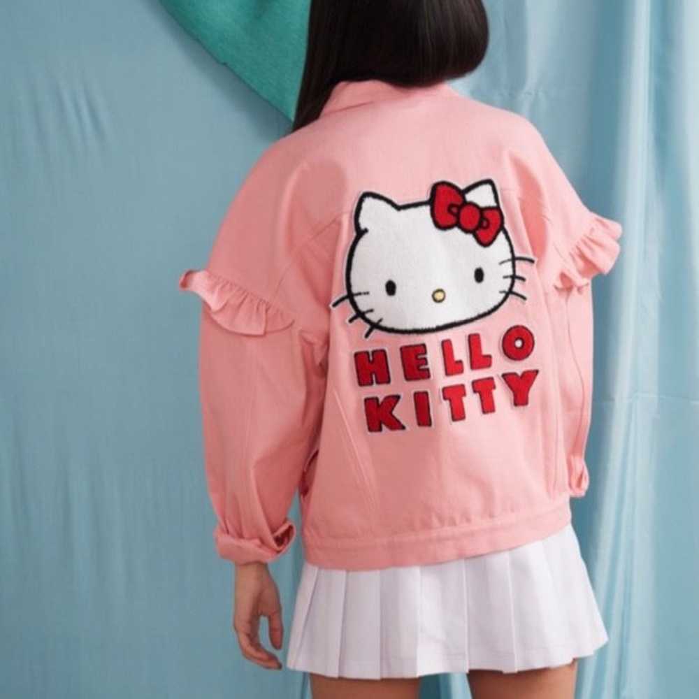 Lazy Oaf x Hello Kitty jacket SM